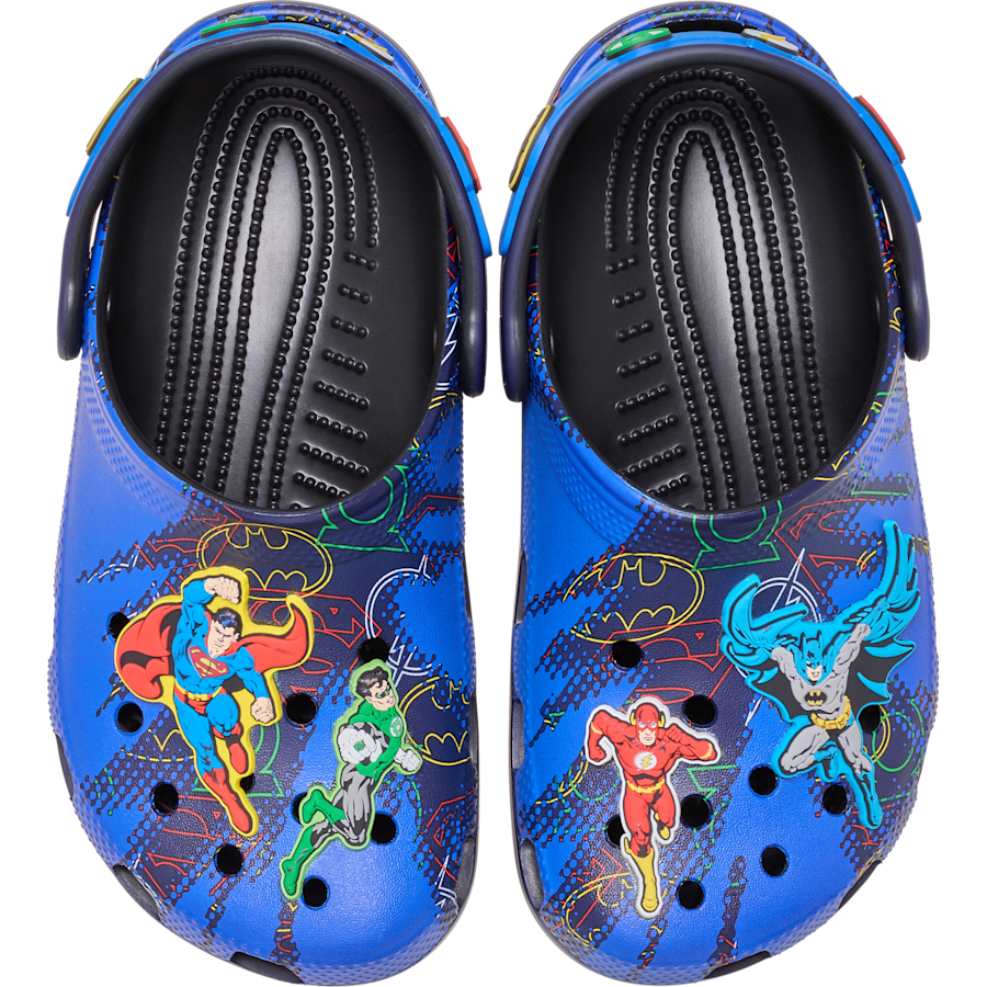 Multi Kids' Justice League Classic Clog - Seitenansicht - Crocs