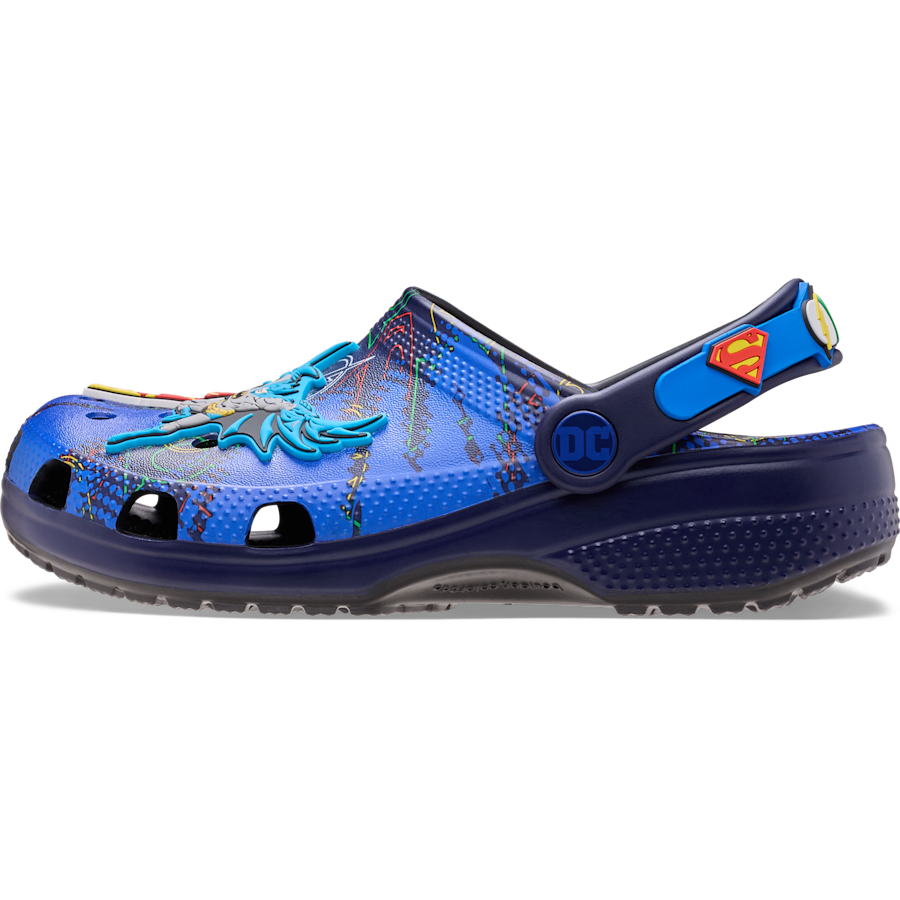 Multi Kids' Justice League Classic Clog - Draufsicht - Crocs