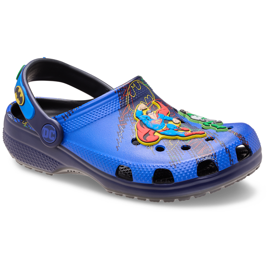 Multi Kids' Justice League Classic Clog - Schrägsicht - Crocs