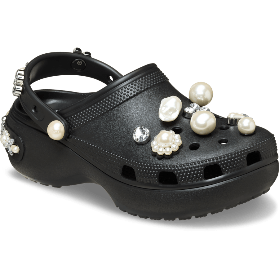 Colour Simone Rocha x Crocs Classic Platform Clog - Angle - Crocs