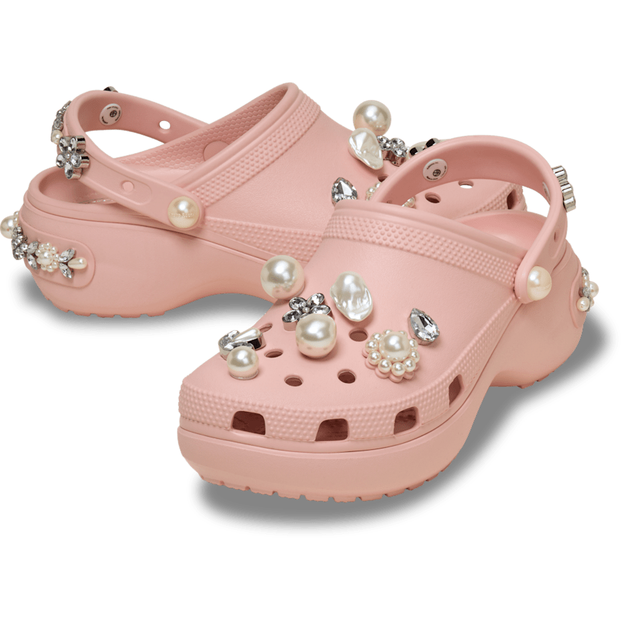Pink Rose Simone Rocha x Crocs Classic Platform Clog - Pair - Crocs