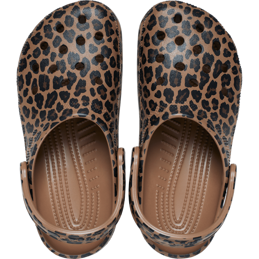 Sepia / Leopard Classic Animal Clog - Top - Crocs