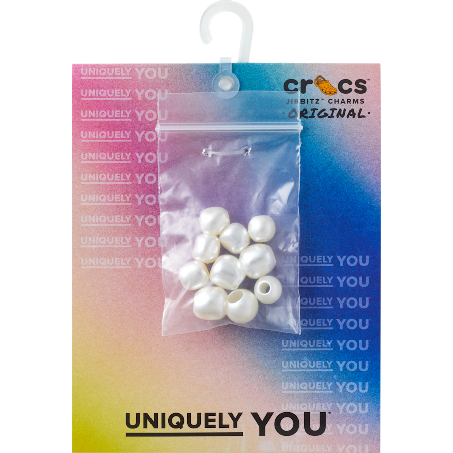 Multi Pearl Pearl Beads 10 Pack - Custom Angle - Jibbitz