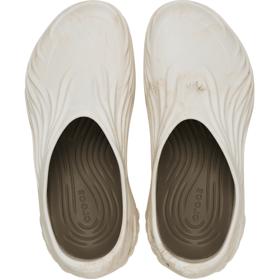Bone / Multi Echo Marbled Wave - Top - Crocs