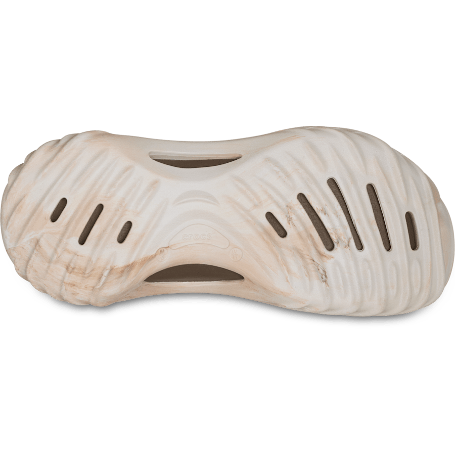 Bone / Multi Echo Marbled Wave - Bottom - Crocs