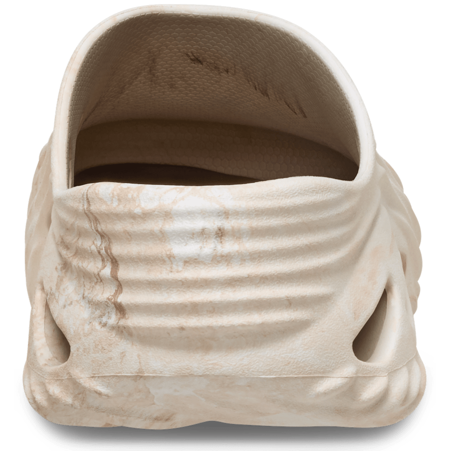 Bone / Multi Echo Marbled Wave - Back - Crocs