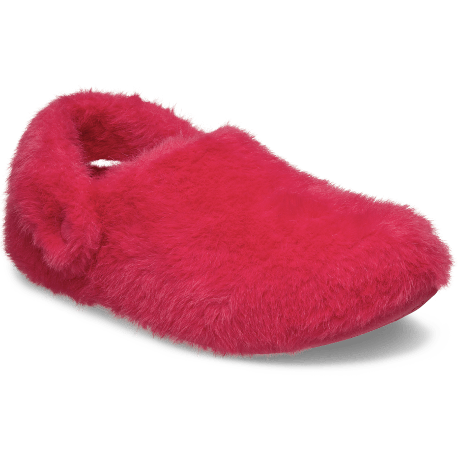 Digital Raspberry Classic Cozzzy Luxe Slipper - Angle - Crocs