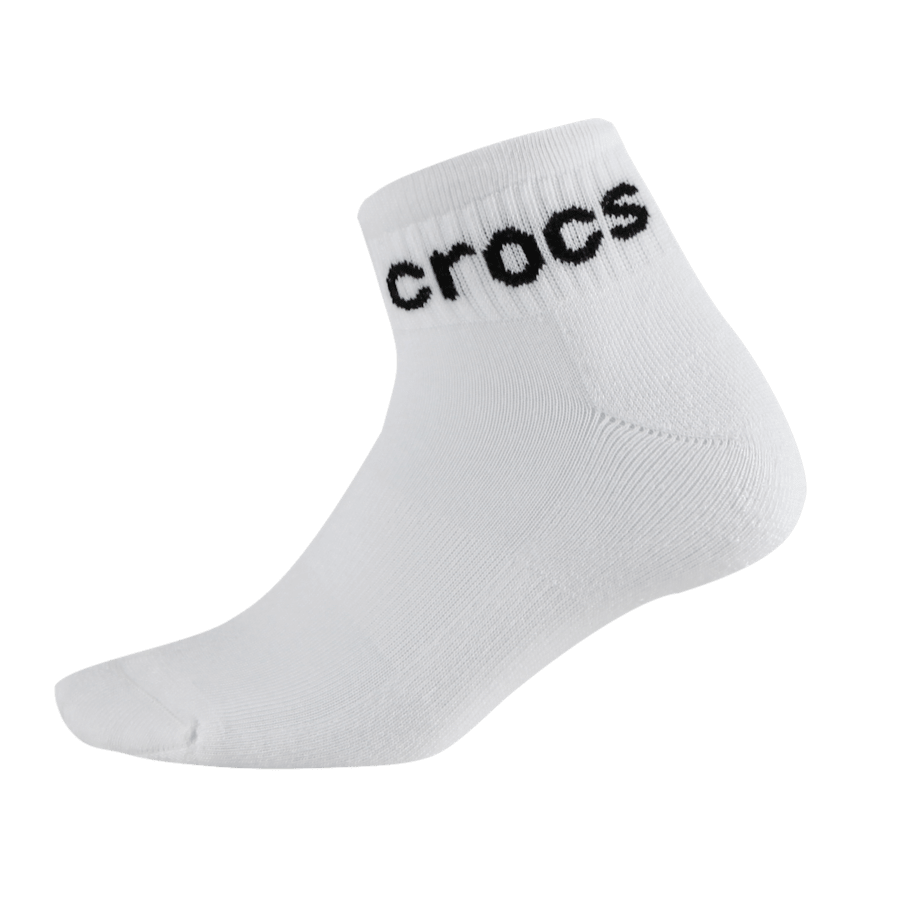 White Logo Ankle Socks 3PK - Paar - Crocs