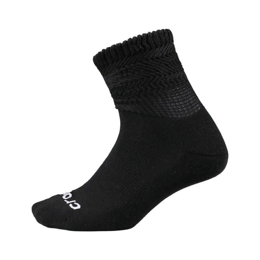 White / Multi Slouch Socks 3PK - Back - Crocs