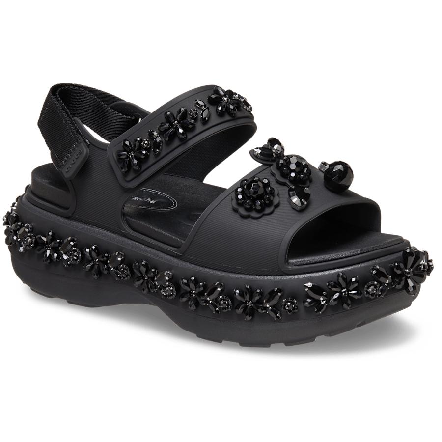 Colour Simone Rocha x Crocs Soho Sandal - Angle - Crocs