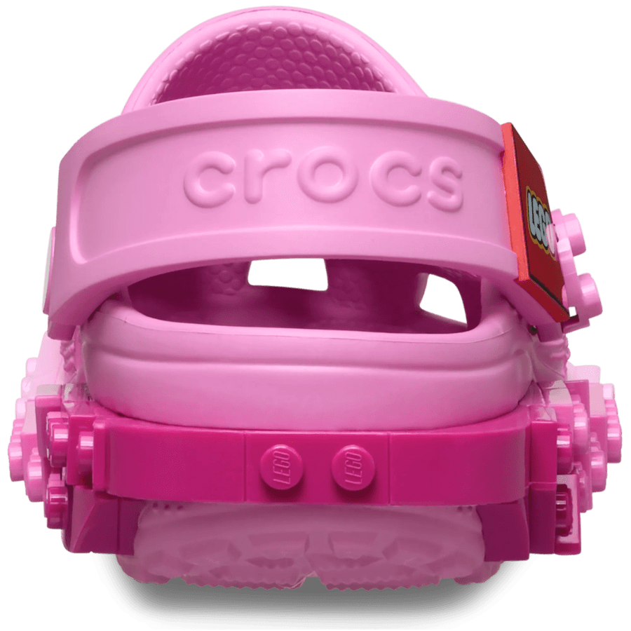 Taffy Pink Kids' LEGO® Creativity Clog - Takaisin - Crocs