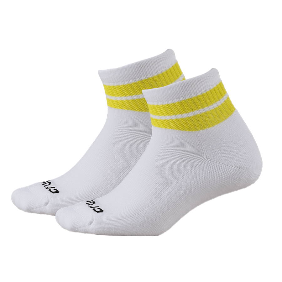 Blue Bolt / Multi Retro Stripe Ankle Socks 3PK - Draufsicht - Crocs