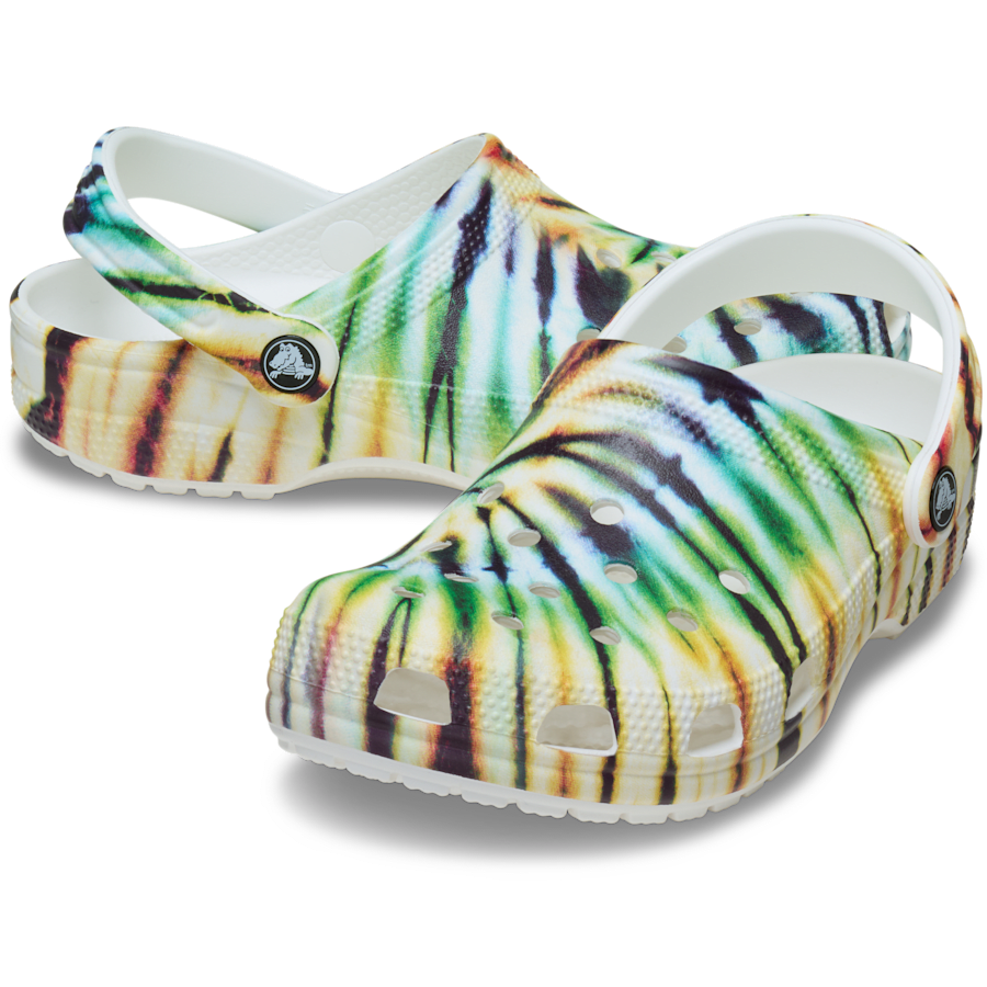 Multi Classic Tie Dye Clog - Pair - Crocs