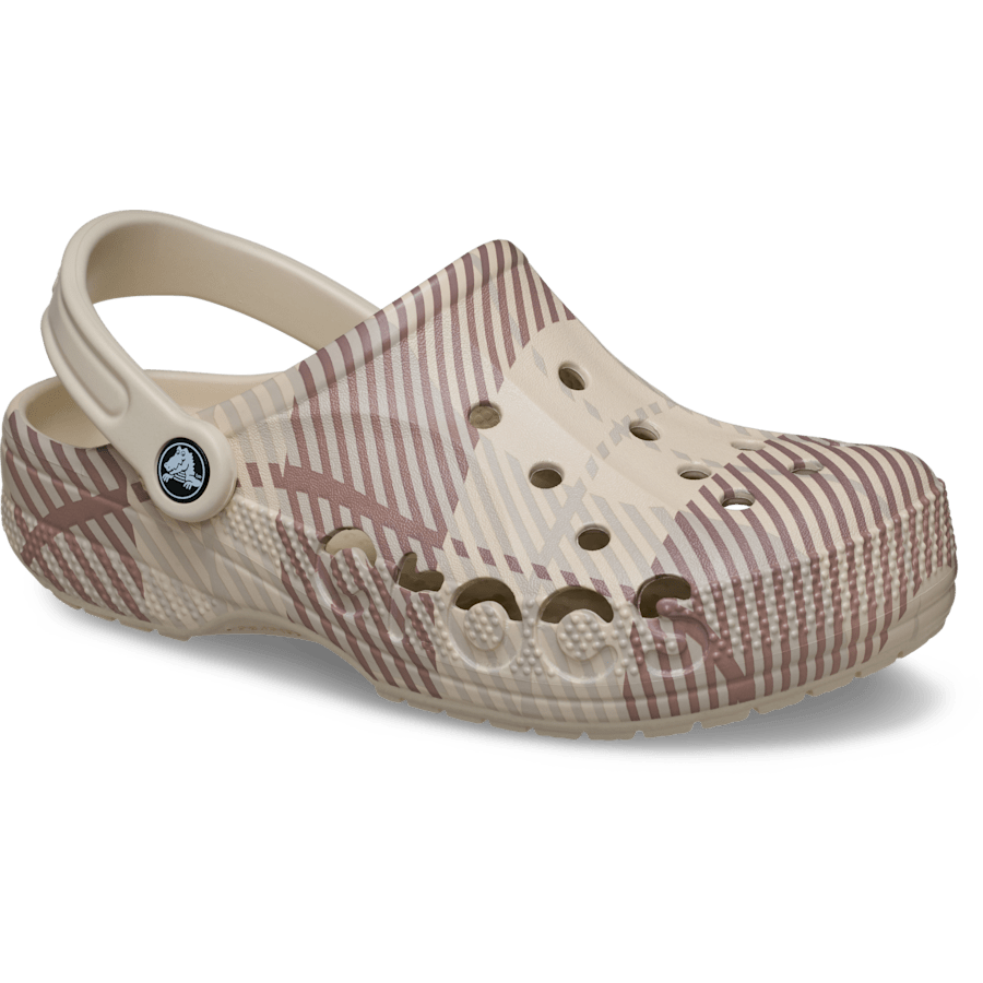 Colour Baya Holiday Graphic Clog - Angle - Crocs