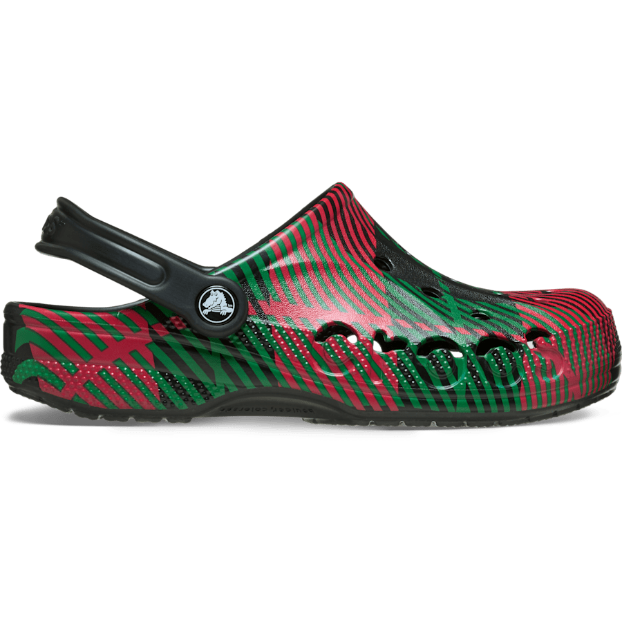 Colour Baya Holiday Graphic Clog - Side - Crocs