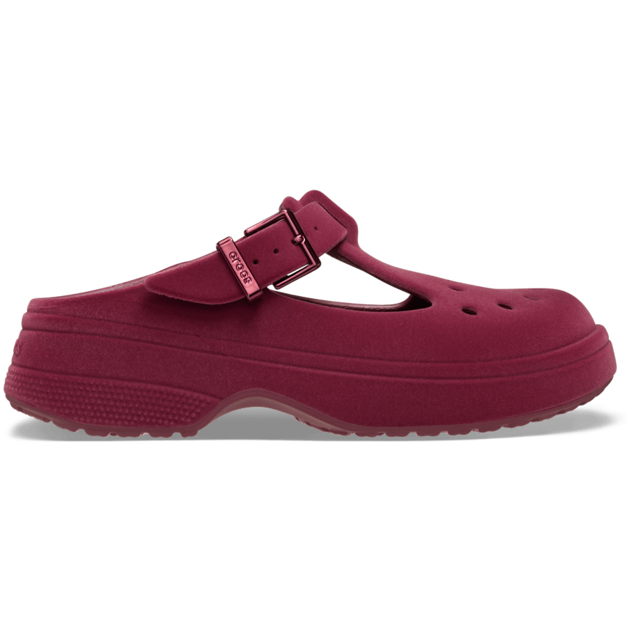 Classic Mary Jane Velvet Clog