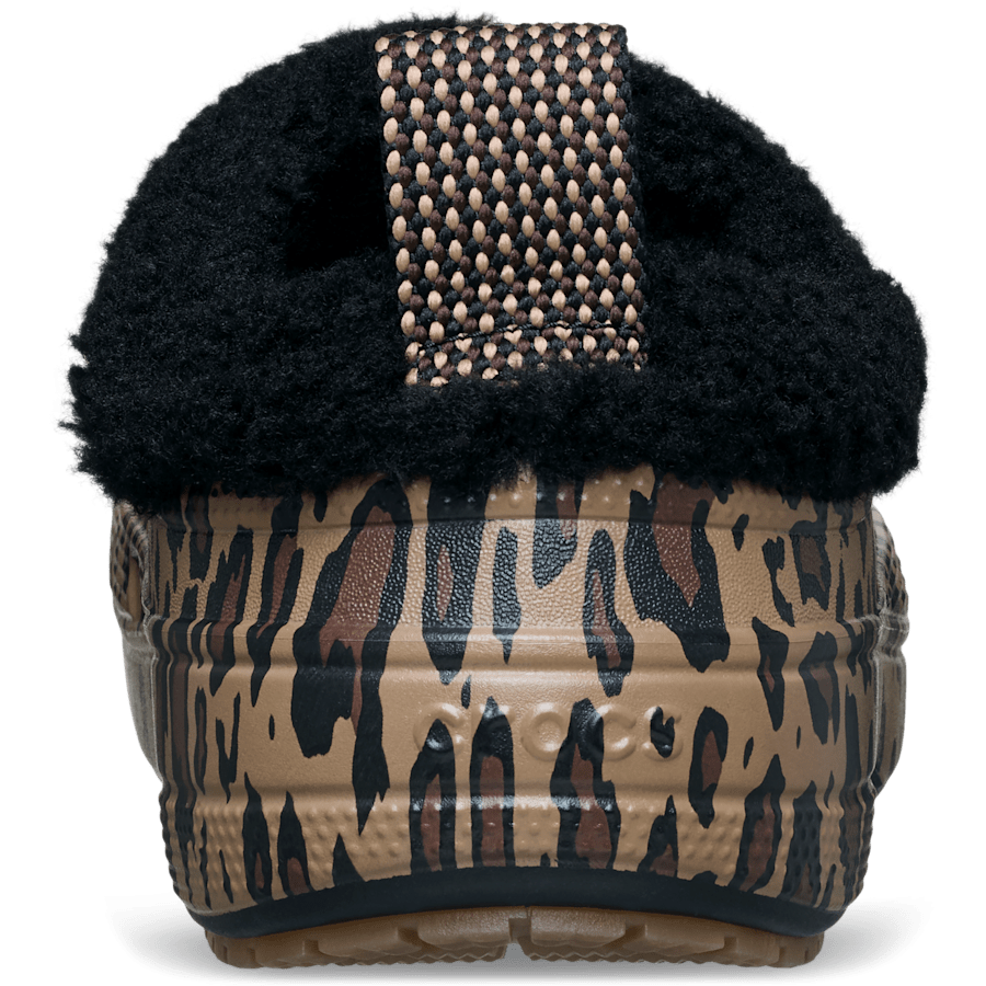 Sepia/Leopard Classic Lined Graphic Shorty - Back - Crocs