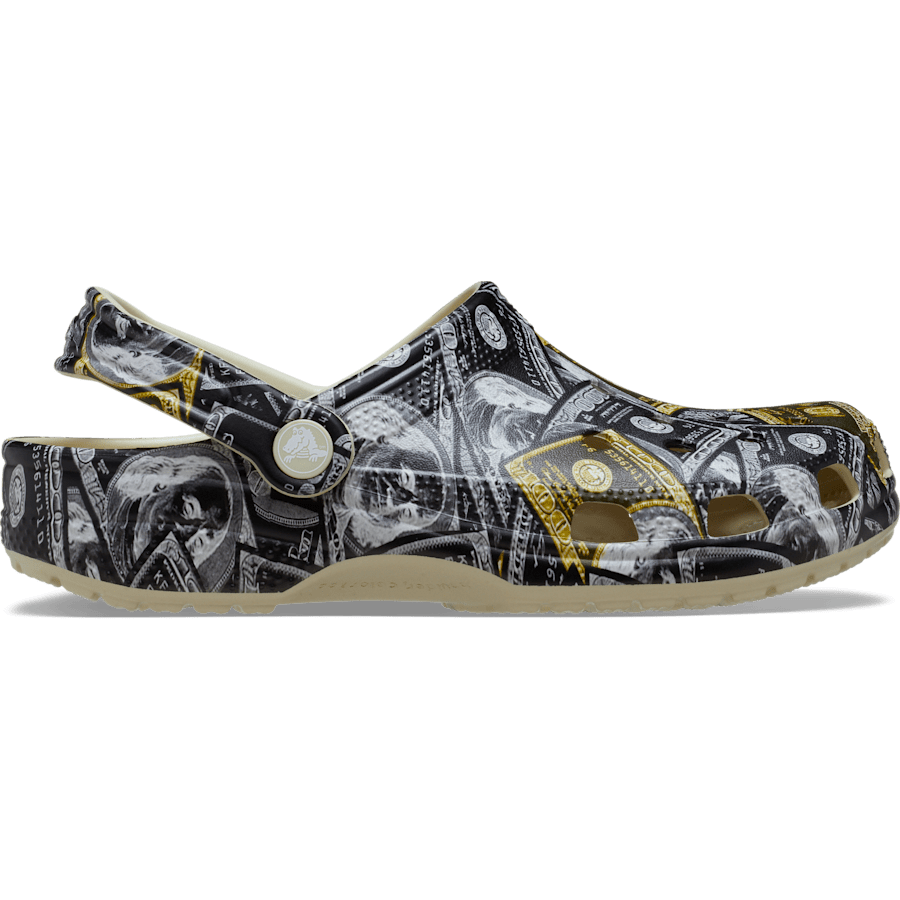 Bone Classic Money Clog - Side - Crocs