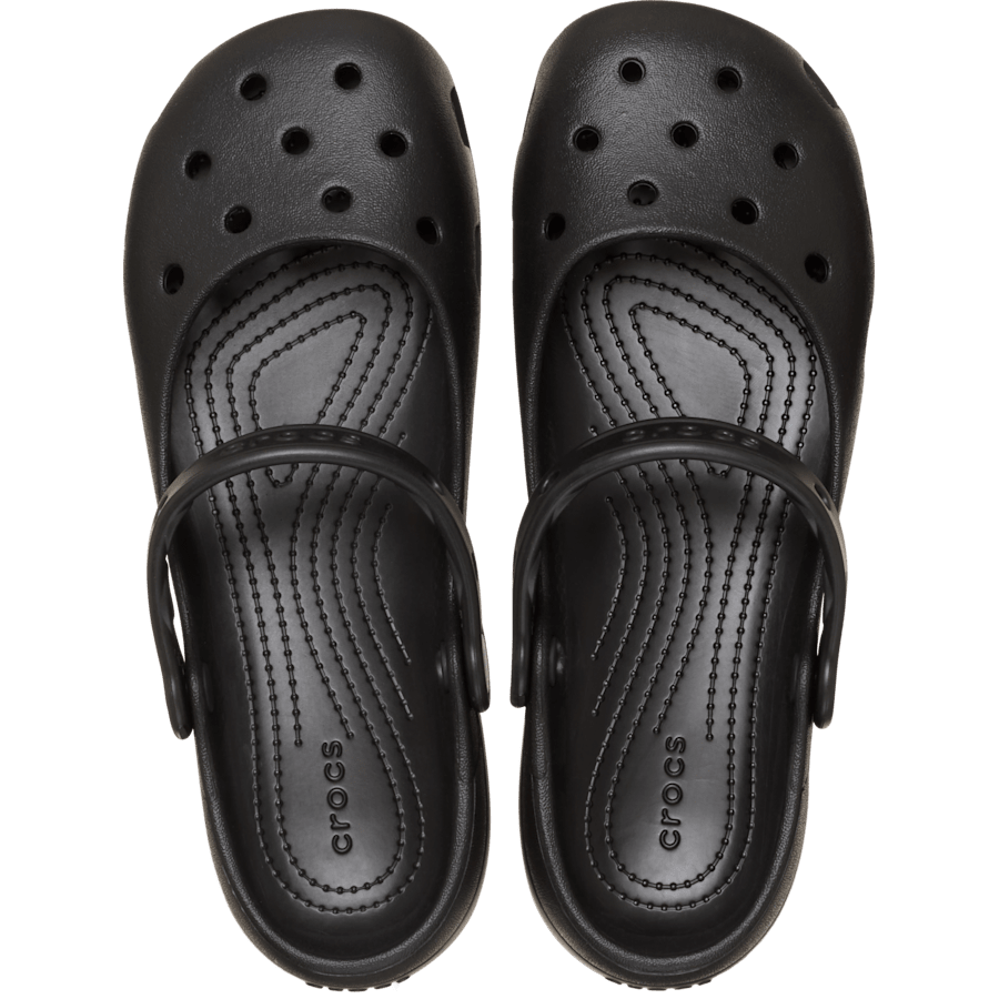 Black Classic Ballet - Draufsicht - Crocs
