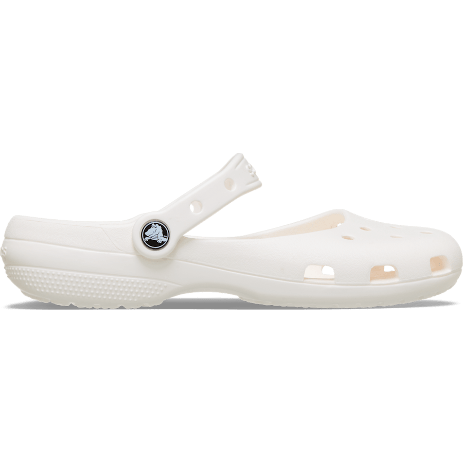 Chalk Classic Ballet - Zijkant - Crocs