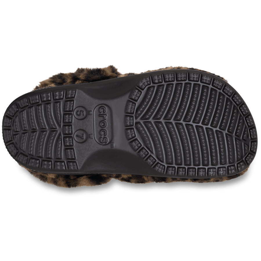 Sepia / Leopard Classic Unfurgettable Animal Clog - Bottom - Crocs