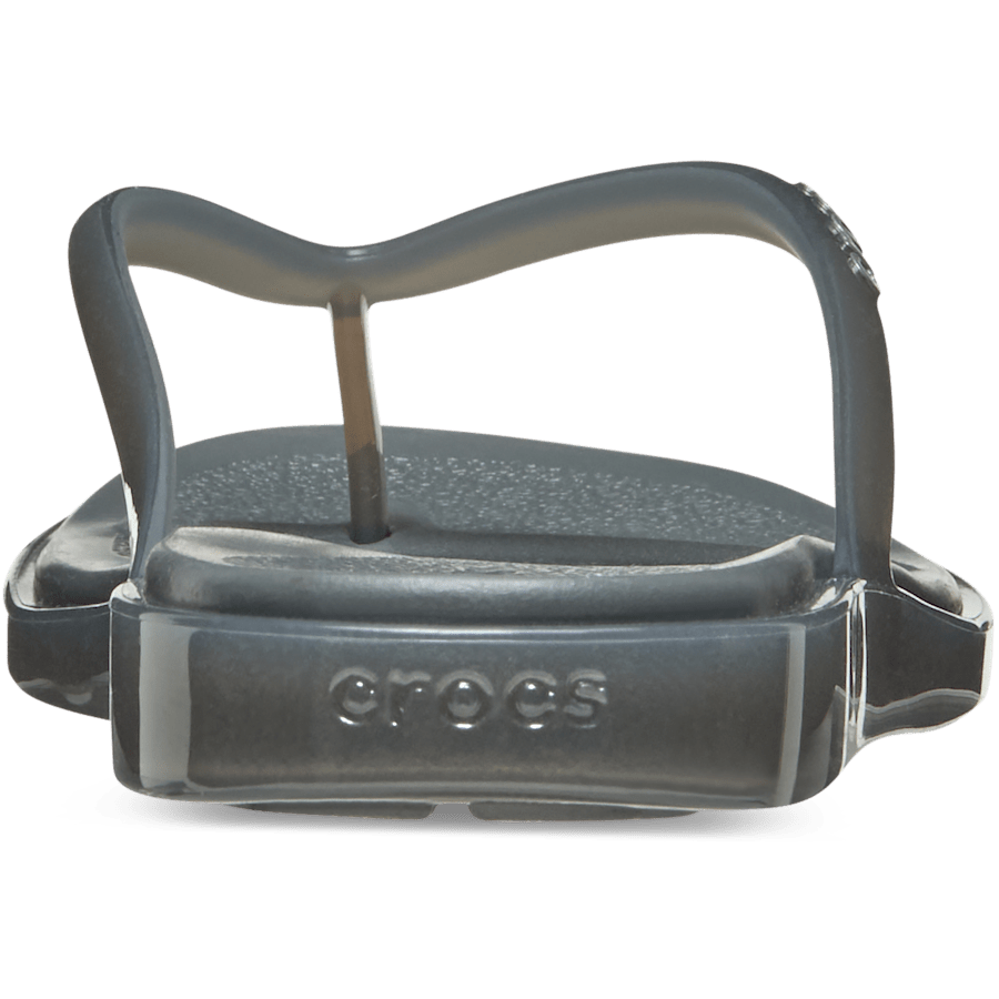 Carbon Jelly Miami Round Jelly Flip - Back - Crocs