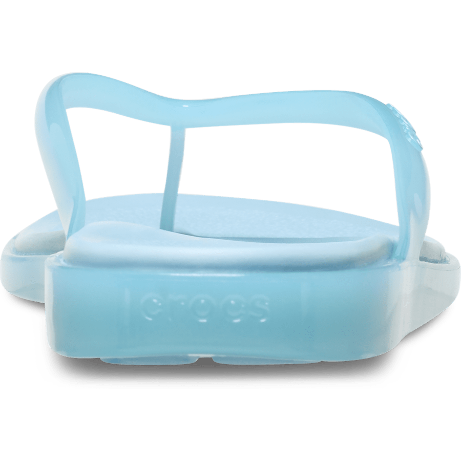 Crocs Miami Round Toe Jelly Flip — Sky Blue Jelly
