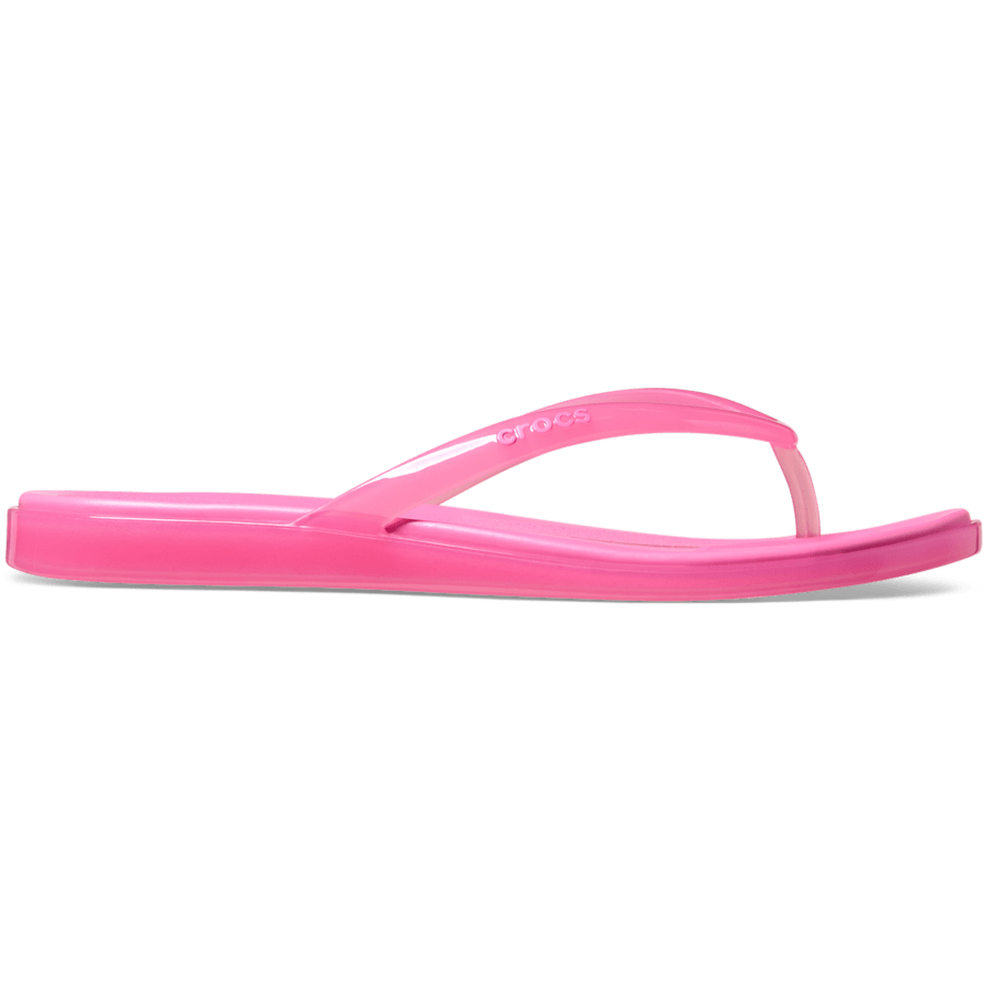 Pink Lemonade Jelly Miami Round Jelly Flip - Side - Crocs