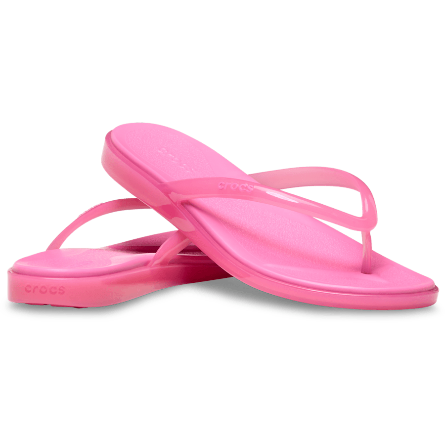 Pink Lemonade Jelly Miami Round Jelly Flip - Pair - Crocs