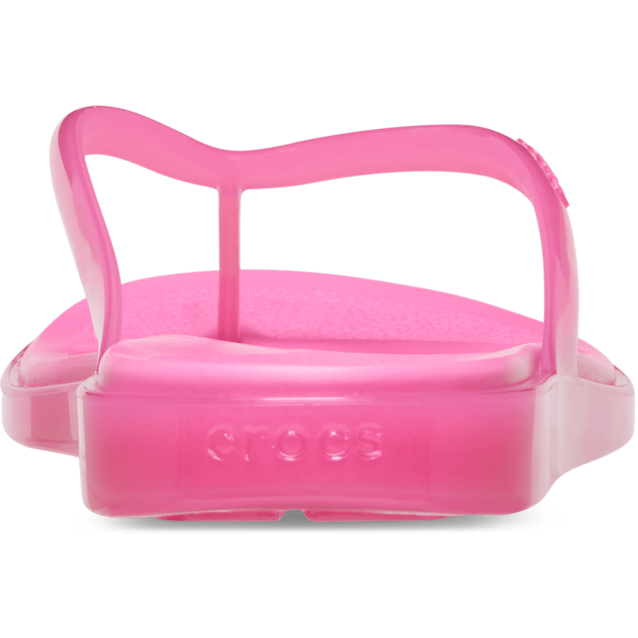 Pink Lemonade Jelly Miami Round Jelly Flip - Back - Crocs