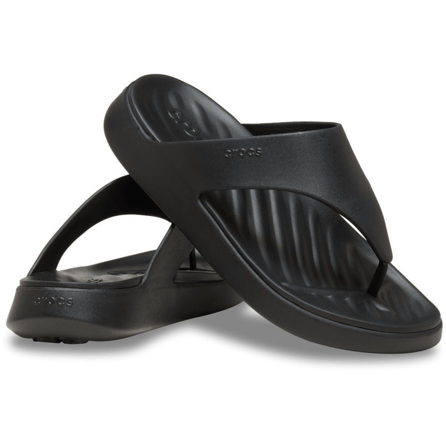 Crocs Getaway Triangle Flip — Black