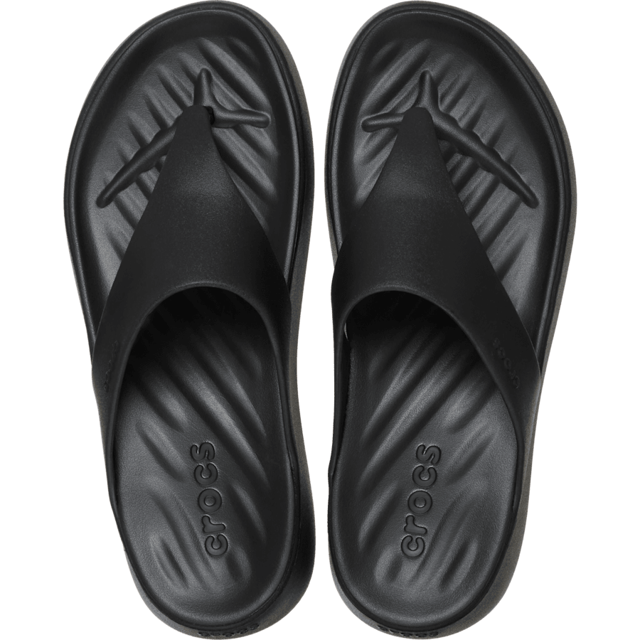 Crocs Getaway Triangle Flip — Black
