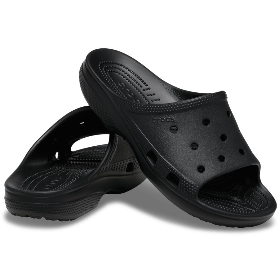 Black Men's Classic Icon Slide - Pair - Crocs