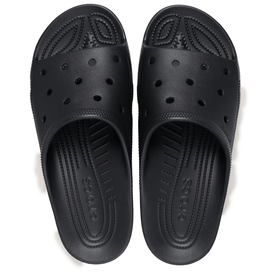 Black Men's Classic Icon Slide - Top - Crocs