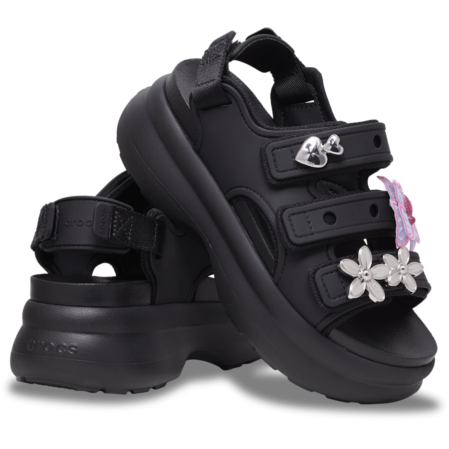Crocs Soho Sport Sandal — Black