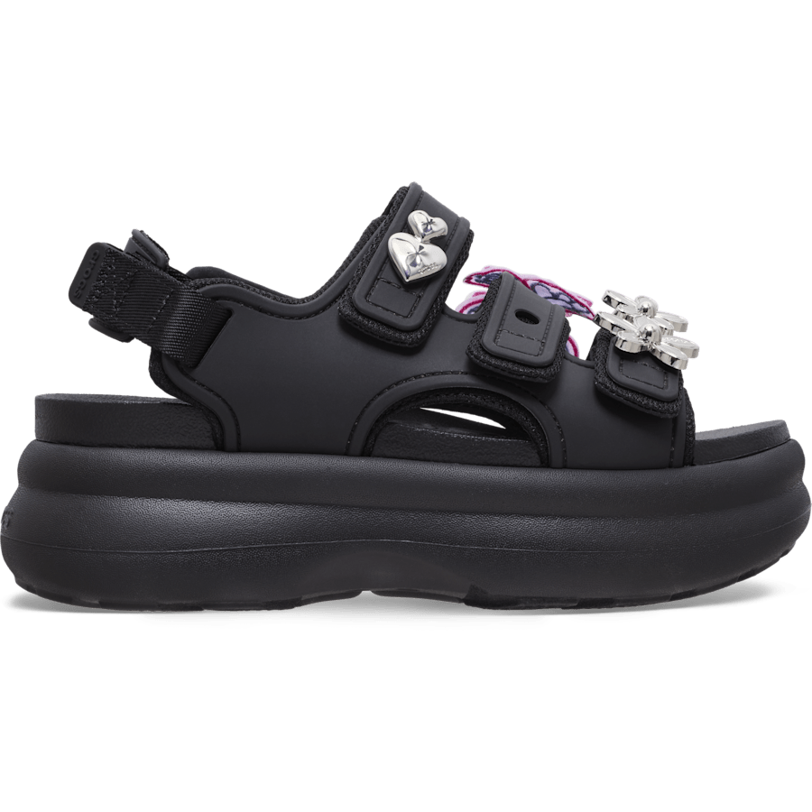 Crocs Soho Sport Sandal — Black