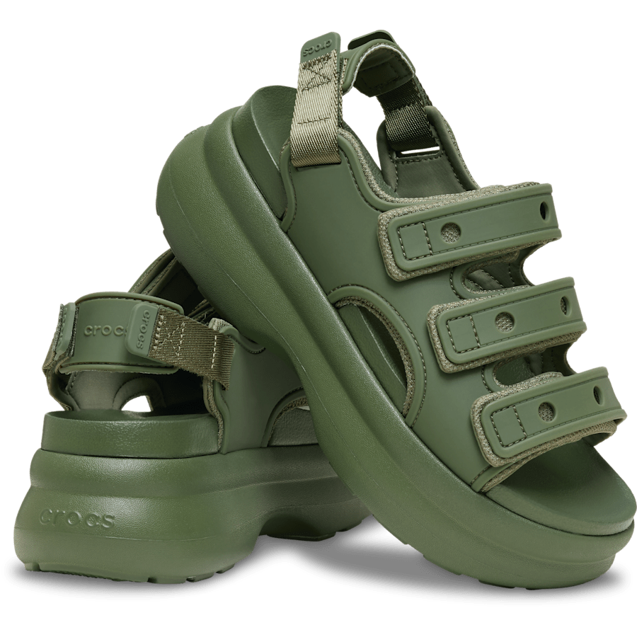 Crocs Soho Sport Sandal — Army Green