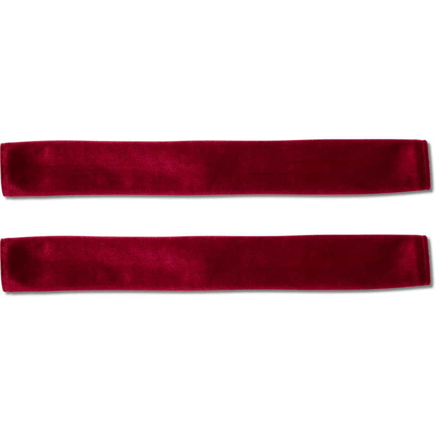 Red Velvet Backstrap Cover Scrunchie 2 Pack - charms on shoes - Jibbitz