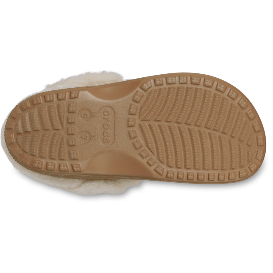 Crocs Classic Unfurgettable Vegan Suede Clog — Sepia