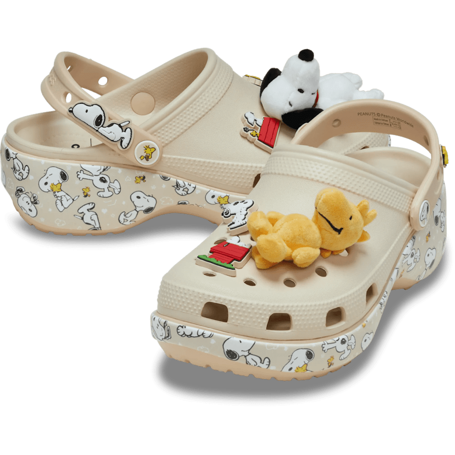 Multi Peanuts Classic Platform Clog - Pair - Crocs