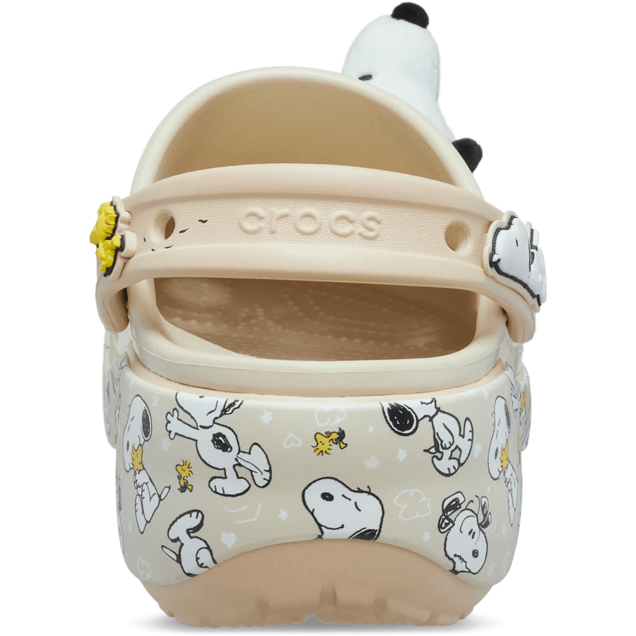 Multi Peanuts Classic Platform Clog - Back - Crocs