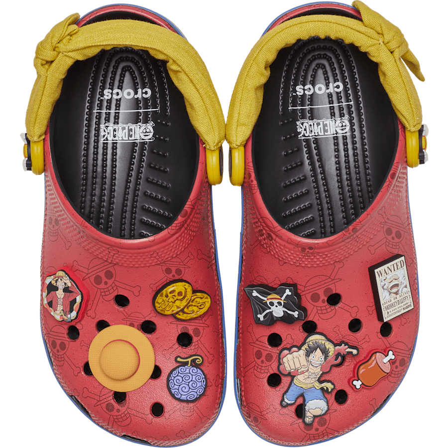 Multi ONE PIECE Luffy Classic Clog - Side - Crocs