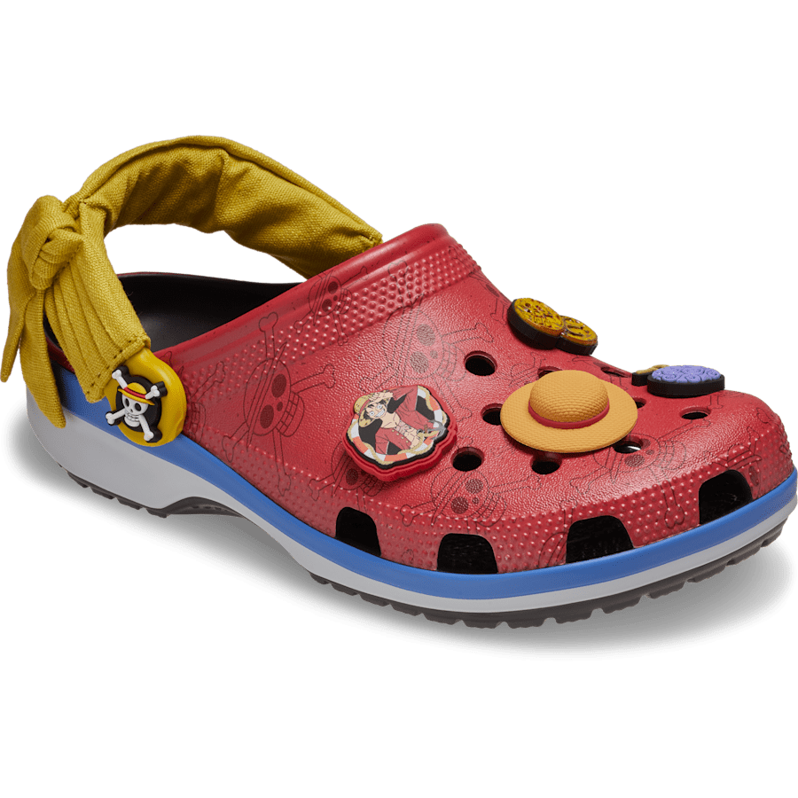 Multi ONE PIECE Luffy Classic Clog - Angle - Crocs