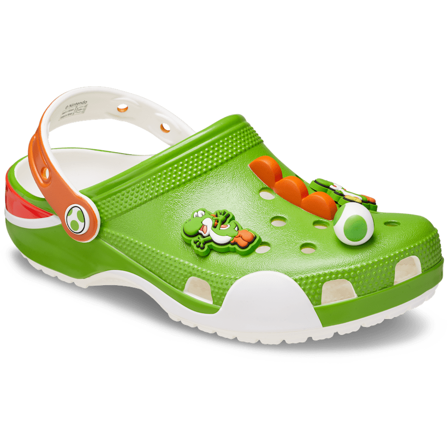 Multi Yoshi Classic Clog - Angle - Crocs
