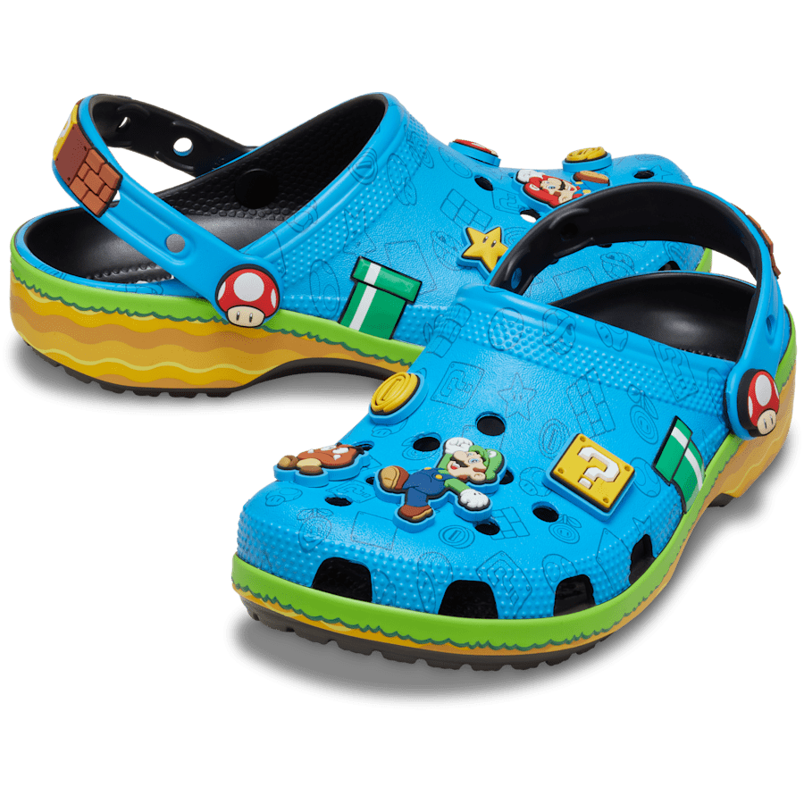 Multi Super Mario™ Core Classic Clog - Pair - Crocs