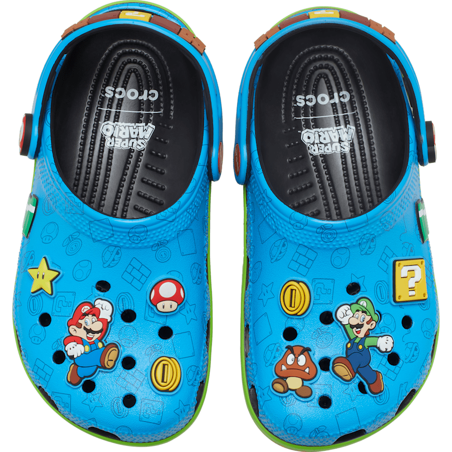 Multi Kids Super Mario™ Core Classic Clog - Côté - Crocs