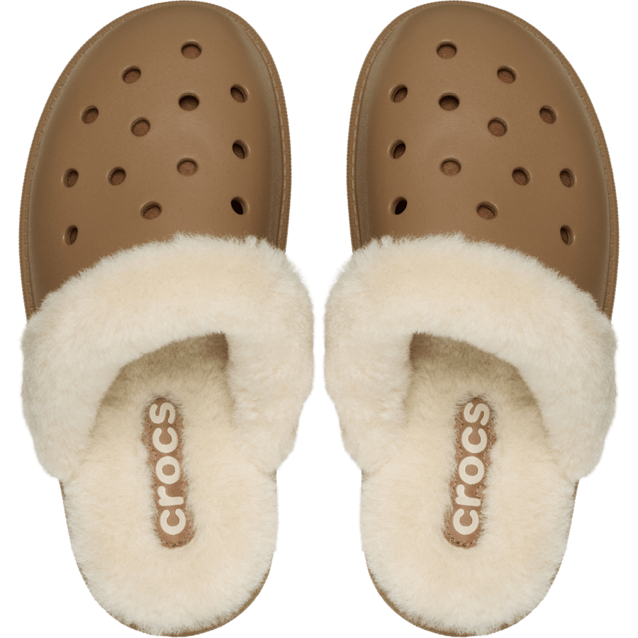Sepia Classic Fuzz Scuff - Top - Crocs