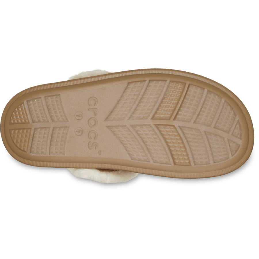 Sepia Classic Fuzz Scuff - Bottom - Crocs
