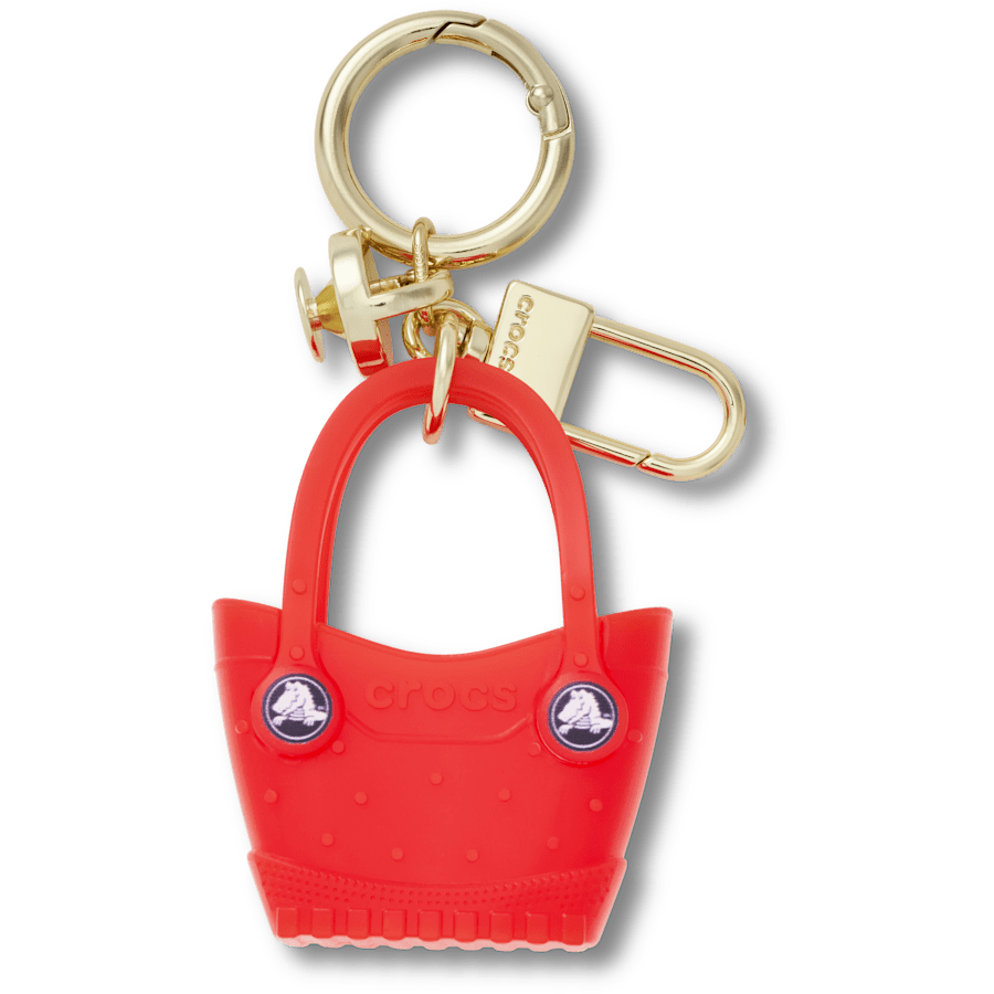 Crocs Crocs Tote Bag Charm — Lava