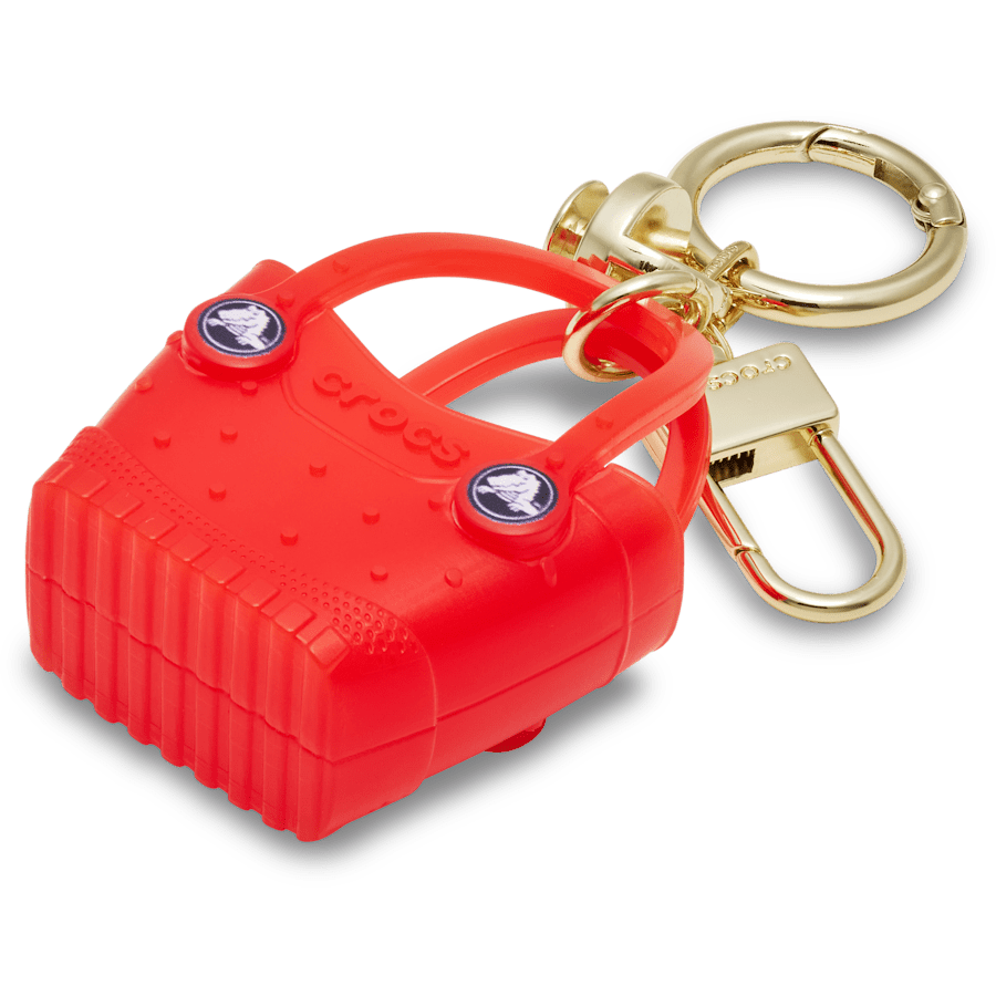 Crocs Crocs Tote Bag Charm — Lava